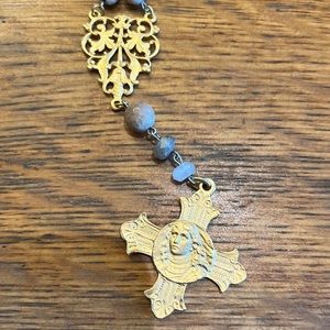 French Kande long necklace